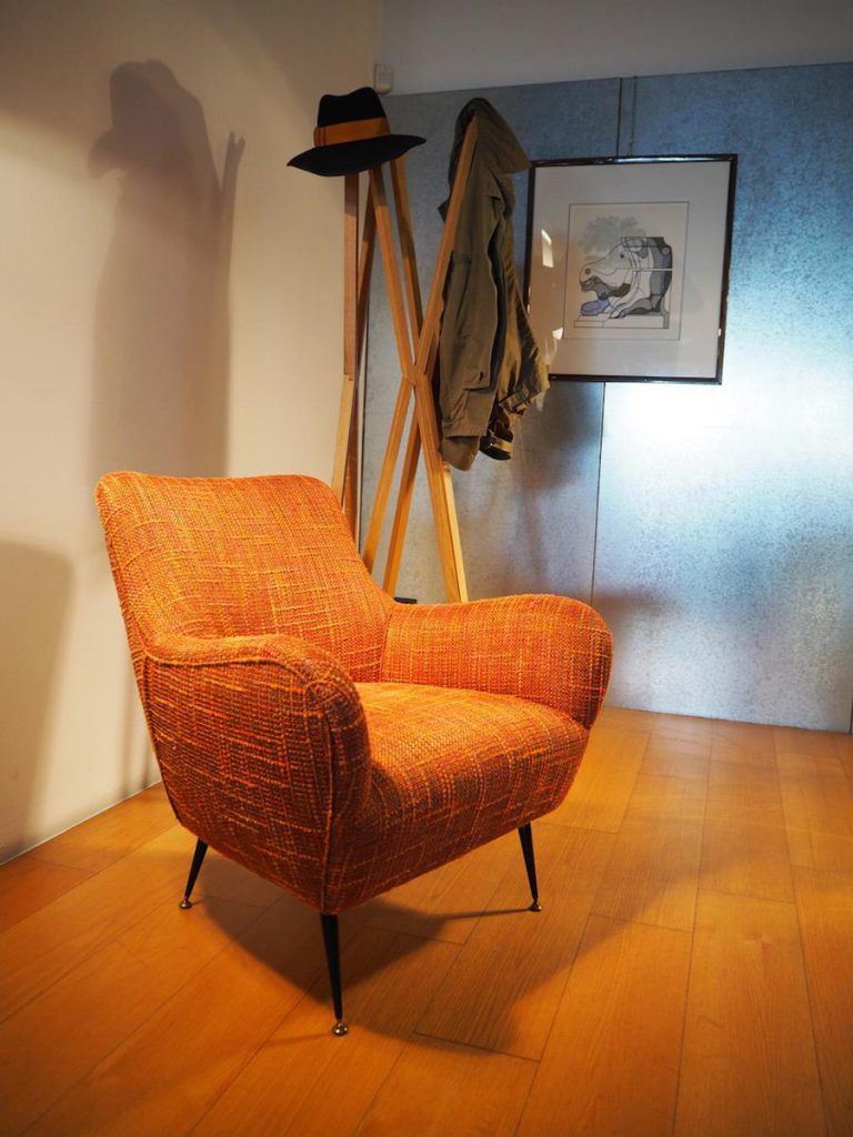 1950s armchair restoration